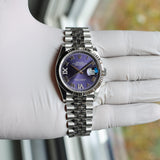 Rolex Datejust 36 mm 126234 Aubergine NEW 2024 VI IX Diamonds Jubilee