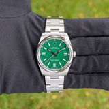 Rolex Oyster Perpetual 41 mm 124300 Green NEW 2024