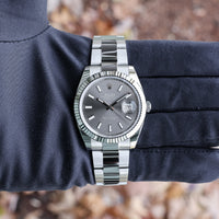 Rolex Datejust 41 mm 126334 Slate Grey Oyster NEW 2024