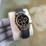 Rolex Daytona 126518LN Black NEW 2026 Yellow Gold Oysterflex 40 mm