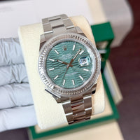 Rolex Datejust 41 mm 126334 Green Fluted UNWORN 2022 Oyster Steel
