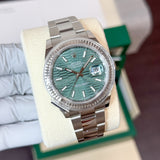 Rolex Datejust 41 mm 126334 Green Fluted UNWORN 2022 Oyster Steel