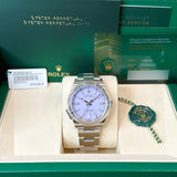 Rolex Oyster Perpetual 36 mm 126000 Lavender NEW 2025 OCTOBER