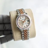 Rolex Datejust 31 mm 278271 Silver Diamonds NEW 2026 Rose Gold & Steel Jubilee