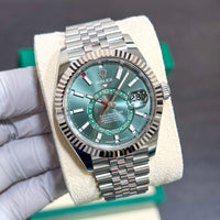 Rolex Sky-Dweller 336934 Green NEW 2024 NOVEMBER Jubilee Steel 42 mm