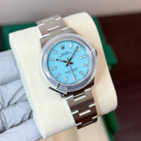 Rolex Oyster Perpetual 31 mm 277200 Turquoise NEW 2025 Tiffany Blue