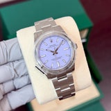 Rolex Oyster Perpetual 34 mm 124200 NEW 2026 FEBRUARY Lavender