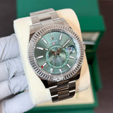 Rolex Sky-Dweller 336934 Green NEW 2025 OCTOBER Oyster Steel 42 mm