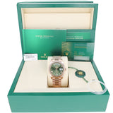 Rolex Day-Date 40 mm 228235 Olive Green NEW 2025 SEPTEMBER President Rose Gold