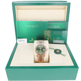 Rolex Day-Date 40 mm 228235 Olive Green NEW 2025 NOVEMBER President Rose Gold