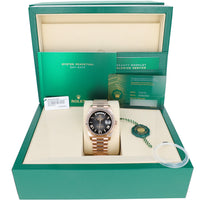 Rolex Day-Date 40 mm 228235 Slate Ombre NEW 2025 JULY President Rose Gold