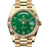 Rolex Day-Date 40 mm 228238 Green NEW 2025 JULY President Yellow Gold