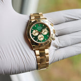 Rolex Daytona 126508 Green NEW 2026 Yellow Gold 40 mm