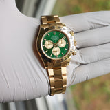 Rolex Daytona 126508 Green NEW 2026 Yellow Gold 40 mm
