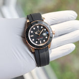 Rolex Yacht-Master 126655 Black NEW 2025 AUGUST Rose Gold Oysterflex 40 mm
