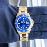 Rolex Submariner Date 126618LB Royal Blue NEW 2026 18k Yellow Gold 41 mm