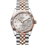 Rolex Datejust 31 mm 278271 Silver Diamonds NEW 2026 Rose Gold & Steel Jubilee