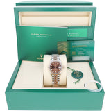 Rolex Datejust 31 mm 278271 Chocolate NEW 2025 Rose Gold & Steel Jubilee