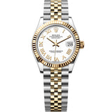 Rolex Datejust 31 mm 278273 White Roman NEW 2026 Jubilee Gold & Steel