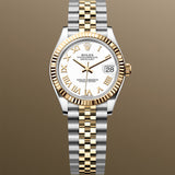 Rolex Datejust 31 mm 278273 White Roman NEW 2026 Jubilee Gold & Steel