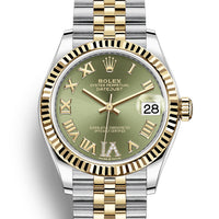 Rolex Datejust 31 mm 278273 Olive Green VI Diamonds Jubilee NEW 2024 SEPTEMBER