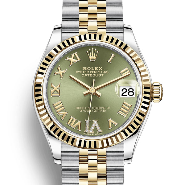 Rolex Datejust 31 mm 278273 Olive Green VI Diamonds Jubilee NEW 2024 SEPTEMBER