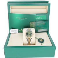 Rolex Datejust 31 mm 278273 Olive Green NEW 2025 AUGUST VI Diamonds Jubilee