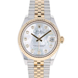 Rolex Datejust 31 mm 278273 Mother of Pearl NEW 2026 FEBRUARY White MOP Jubilee Gold & Steel