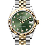 Rolex Datejust 31 mm 278273 Olive Green NEW 2025 AUGUST Diamonds Jubilee