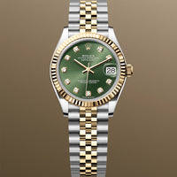 Rolex Datejust 31 mm 278273 Olive Green NEW 2025 AUGUST Diamonds Jubilee