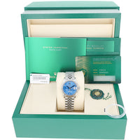 Rolex Datejust 31 mm 278274 Blue Floral NEW 2025 APRIL Motif Diamonds Jubilee