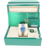 Rolex Datejust 31 mm 278274 Blue Floral NEW 2025 Motif Diamonds Jubilee
