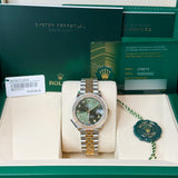 Rolex Datejust 31 mm 278273 Olive Green NEW 2025 AUGUST Diamonds Jubilee