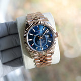 Rolex Sky-Dweller 336935 Blue NEW 2026 MARCH Jubilee 18k Rose Gold 42 mm