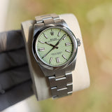 Rolex Oyster Perpetual 41 mm 2026 JULY UNWORN 134300 Pistachio