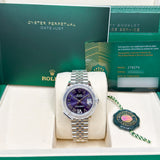 Rolex Datejust 31 mm 278274 Aubergine VI NEW 2026 Roman Jubilee