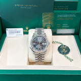 Rolex Datejust 36 mm 126234 Wimbledon Slate Roman NEW 2025 NOVEMBER Jubilee
