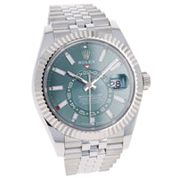 Rolex Sky-Dweller 336934 Green NEW 2025 Jubilee Steel 42 mm