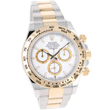 Rolex Daytona 126503 White NEW 2025 Gold and Steel 40 mm