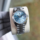 Rolex Day-Date 40 mm 228236 Ice Blue NEW 2026 MAY Baguette Diamonds Platinum President