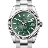 Rolex Sky-Dweller 336934 Green NEW 2024 Oyster Steel 42 mm