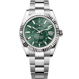 Rolex Sky-Dweller 336934 Green NEW 2026 Oyster Steel 42 mm
