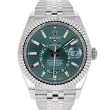 Rolex Sky-Dweller 336934 Green NEW 2026 Jubilee Steel 42 mm