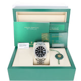 Rolex Sky-Dweller 336934 Black NEW 2025 STICKERS AUGUST Jubilee Steel 42 mm