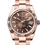 Rolex Sky-Dweller 336935 Chocolate 2024 FULL SET Oyster Rose Gold 42 mm
