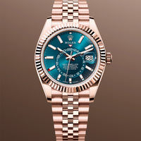 Rolex Sky-Dweller 336935 Blue NEW 2024 Jubilee 18k Rose Gold 42 mm