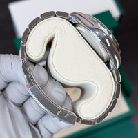 Rolex Daytona 126500LN White NEW STICKERS 2025 JULY Panda Oyster Steel 40 mm