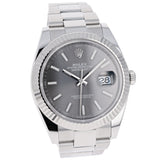 Rolex Datejust 41 mm 126334 Slate Grey Oyster NEW 2024