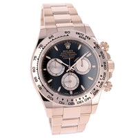 Rolex Daytona 126505 Black NEW 2024 Rose Gold Oyster 40 mm