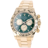 Rolex Daytona 126508 Green NEW 2026 Yellow Gold 40 mm